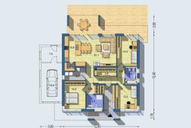 NOVOSTAVBA - 4 izby, pozemok 746 m2,