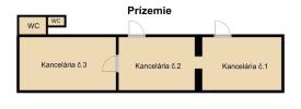 Budova pre obchod, služby, kancelárie - Horné Bašty